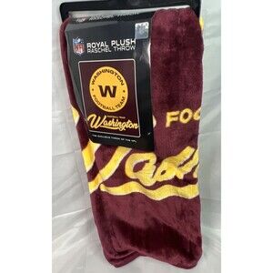 Washington Commanders Football Team 50" x 60" Royal Plush Raschel Throw Blanket